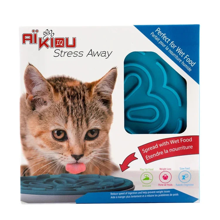 Aikiou Stress Away Wet Food Interactive Cat Feeder