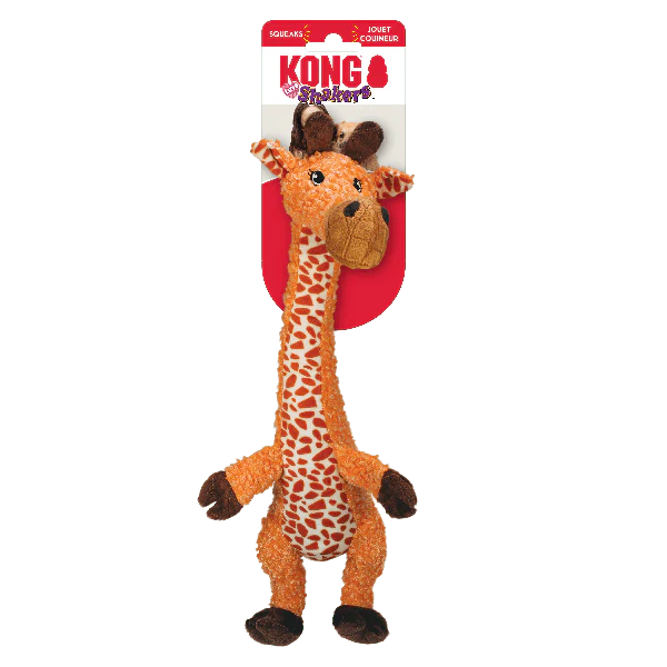 Kong Luvs Shakers Giraffe Tough Dog Toy