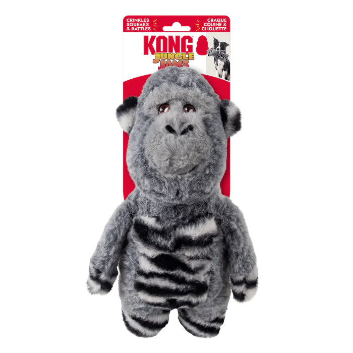Kong Jungle Jamz Gorilla Tough Dog Toy