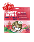 Great Jacks Freeze Dried Beef Liver (396g)