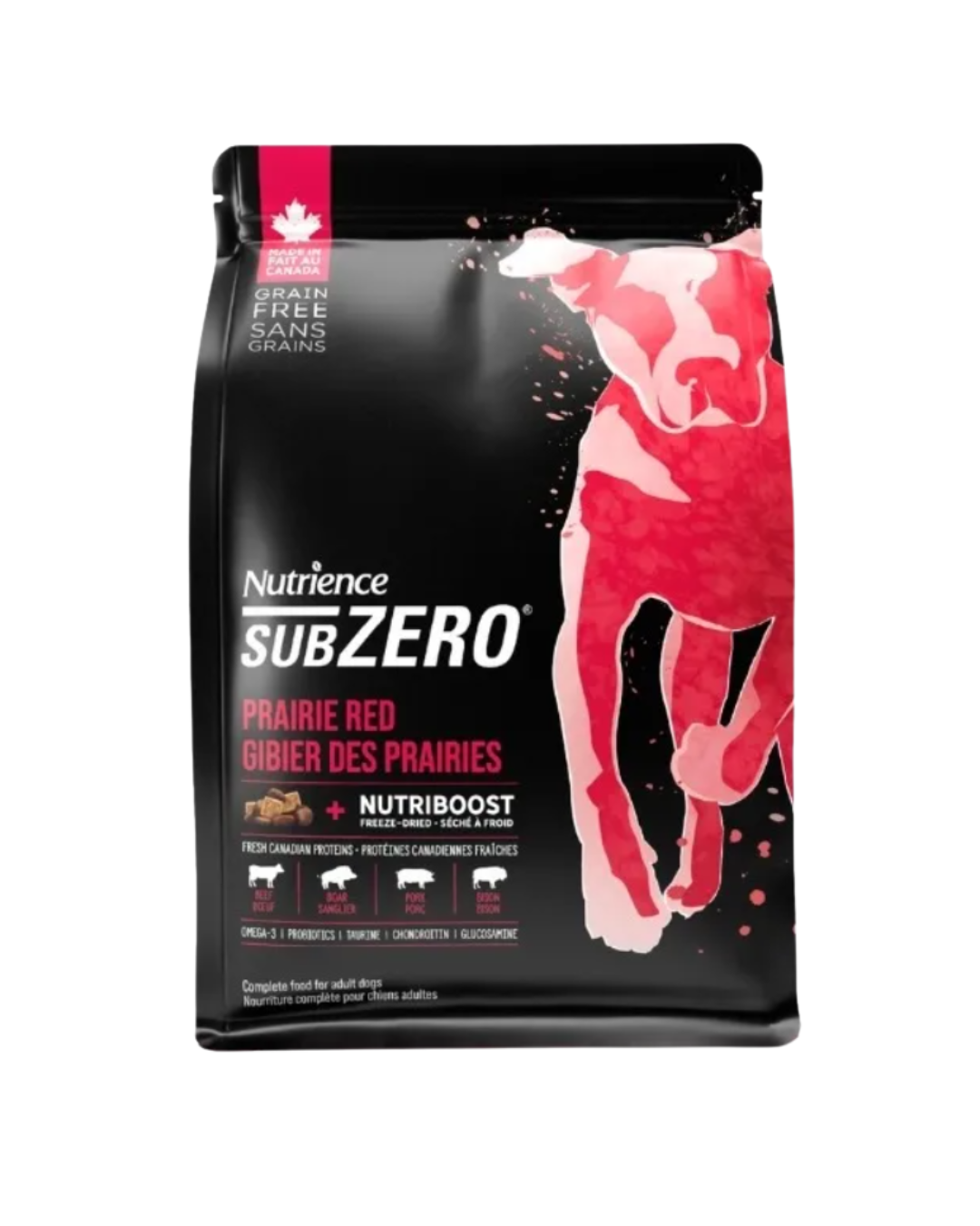 Nutrience SubZero High Protein Dog Food - Prairie Red (4lb)