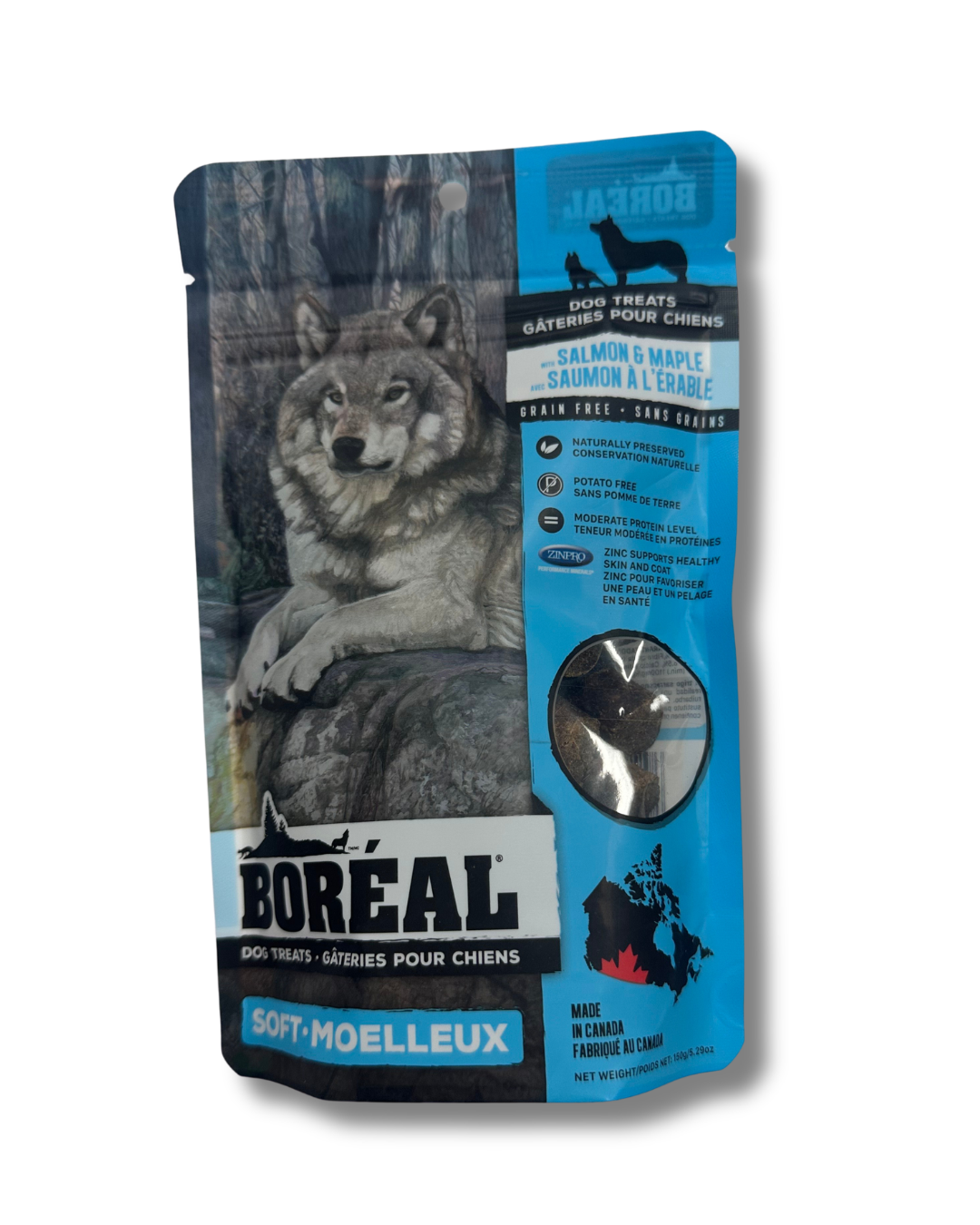 Boreal Soft Dog Treats - Salmon & Maple 150g
